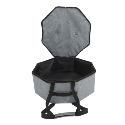 Levemolo Men's Hat Storage Bag Cowboy Hat Box Travel Case Large Capacity Portable Organizer