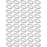 cyclingcolors 50x Stück Hühnerbrillen Hühnerschnabelring Peepers Brille Anti Picken Huhn Fasan Geflügel Blinders Kunststoff, klein