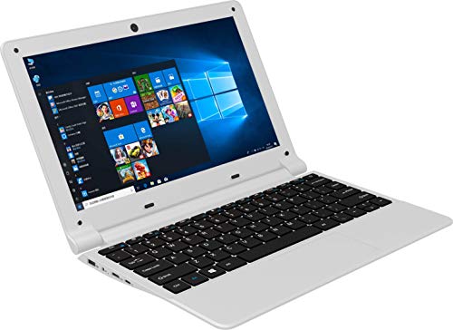【8GB/MS Office 2019 】 Only 0.9KG 11.6 inch Ultra-Thin Laptop Celeron J3455 Quad Core Processor 8G RAM/256GB SSD /WiFi/HDMI High-spec Performance Notebook with Wireless Mouse (8G+256GB SSD, White)