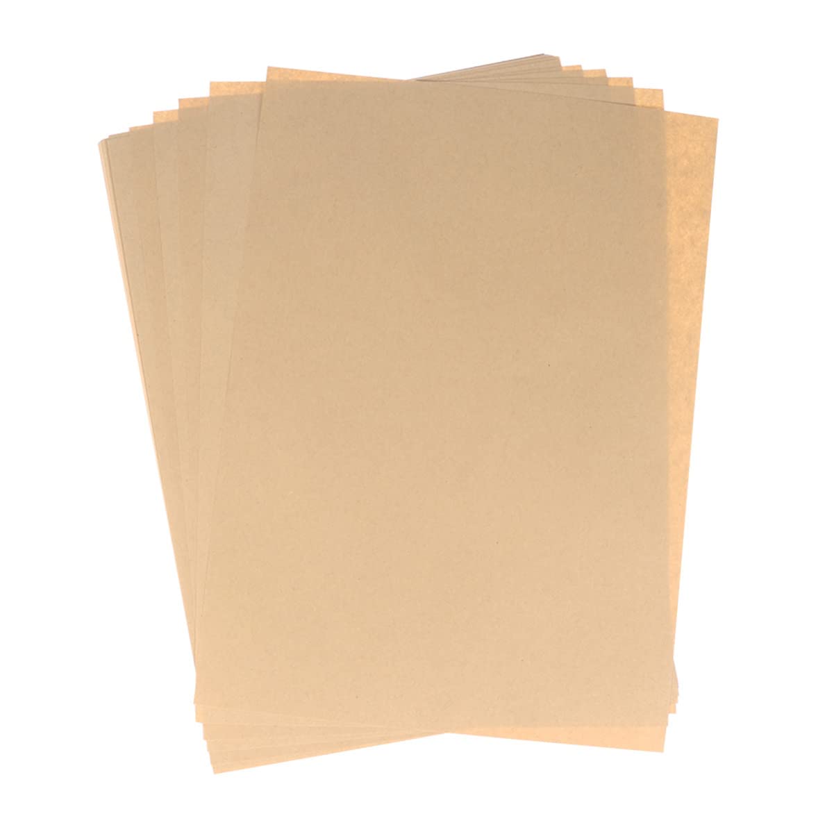 100blätter Vintage Kraftpapier Briefpapier Blanko Retro Schreibpapier Für Briefe Einladungen Und Projekte M²