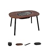 Revêtement antirouille durable : l'ensemble du barbecue est traité avec un revêtement antirouille pour améliorer la longévité, permettant un stockage prolongé après nettoyage et séchage.