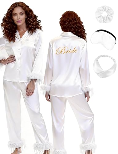 MORFORU Satin Pajama Set