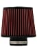 Injen Technology X-1012-BR Black and Red 2.5" High Performance Air Filter