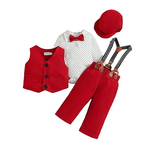 Vêtements bébé garçon manches longues pour les balades printanières en famille : lot de 4