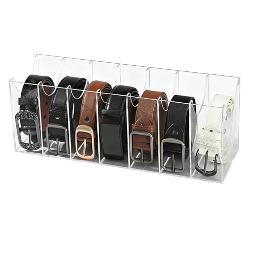 Support de ceinture acrylique multi-compartiments pour une récupération rapide le matin - 8