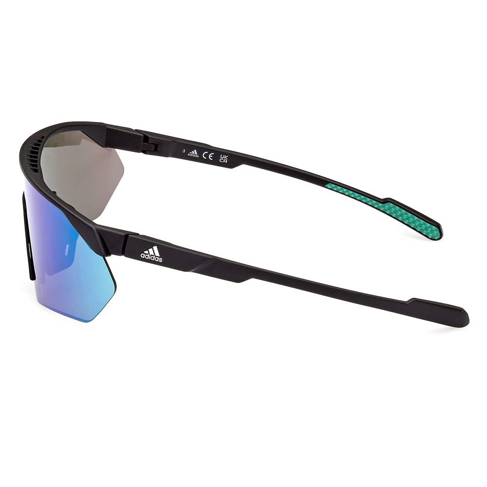 adidas Adidas Sport Occhiali - Modello Sp0076, Colore Nero Opaco Sunglasses Unisex - Adulto (Pacco da 1)