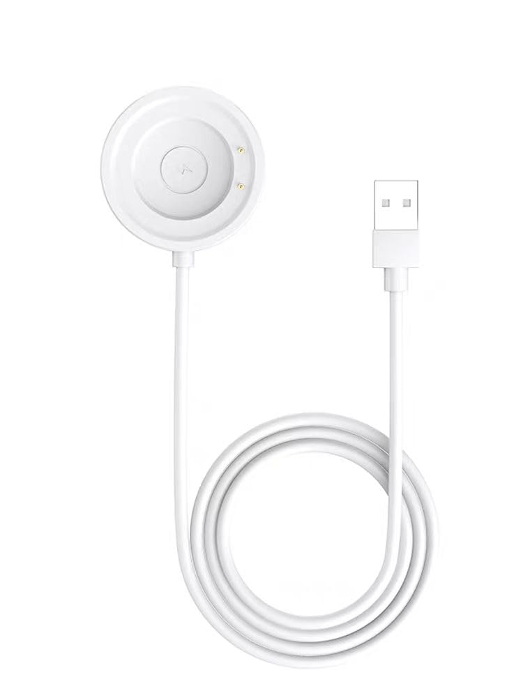 Senter Charging Cable for vivo Watch,1M Replacement USB Interface Charger Charging Dock Cable for vivo Watch 3,White