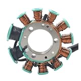 Bobina de estator para generador de motocicleta Comp para Hon&da CB250 Nighthawk CB250 Two Fifty CB250 Police CMX250 CMX250X Rebel CB CMX 250 X Material: hierro, cobre, ABS