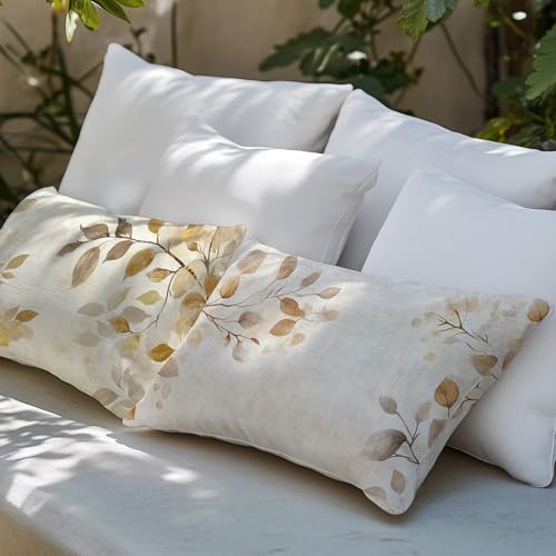 Housse coussin 40x60cm lavable pour renouveler la déco du salon