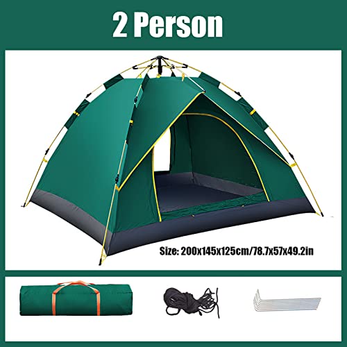 Carpa impermeable para camping 4 personas HUHJYUGE miniatura 7