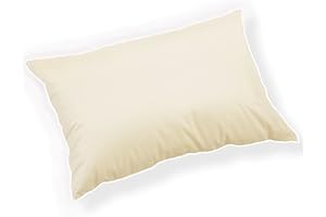 Down Travel Pillow - Hypoallergenic 800 Fill Power European Goose Down, 100% Cotton, US Made