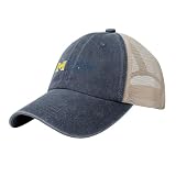 Oicvrct Mcneese State University Adjustable Cowboy Mesh Baseball Cap Hat Navy Blue