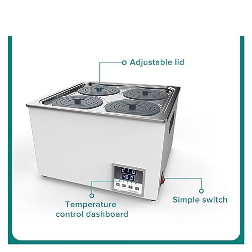 Calentador de laboratorio digital que elimina variaciones de temperatura 5