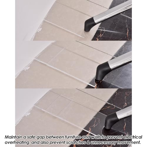 Entretoises de canapé pour bloquer le mobilier et ventiler les murs