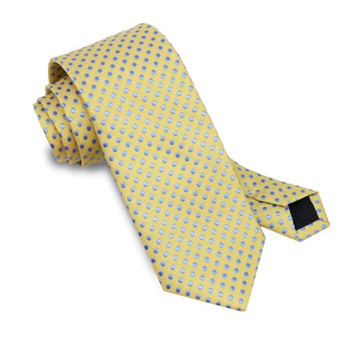 Image of Polka Dot Tie for Mem, Classic 57 inch Mens Ties Patterned Formal Men's Necktie for Business Party Wedding Shirt Tuxedo