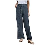 ropa hippie moderna Sudadera con bolsillos Moda Casual Pantalon Apertura Pantalones Anchos Jogger Sweatpant - athletic-apparel Mujer Pilates Estampados Chinos Pantalones de ocio de Harem de yoga Ejército verde A. XXL Aladín Pantalón Cagados Ancho Harem Sueltos de Lino Holgado