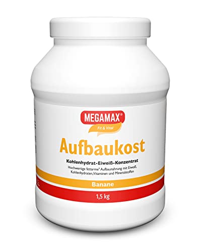 Megamax Aufbaukost Banane 1.5 kg. Hochkalorische Trinknahrung als...