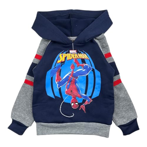 Disney Boys Lilo & Stitch Hoodie Sweater, Blue, 5 Years