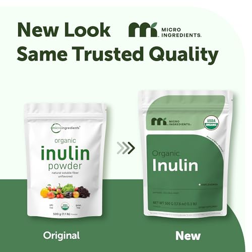 Micro Ingredients Organic Inulin FOS Fiber