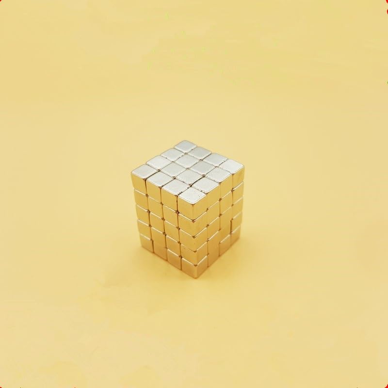 5/10/50pcs/lot 3x3x3 4x4x4 5x5x5 Square NdFeB Rare Earth 3 * 3 * 3 4 * 4 * 4 5 * 5 * 5 Neodymium Magnet(50pcs 5x5x5mm)