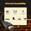 Cable HDMI 10 unidades de 3 pies, trenzado de alta velocidad 18Gbps, 1080p a 60Hz, Dolby TrueHD, DTS-HD, compatible con laptop, monitor, PS3, TV y más 8