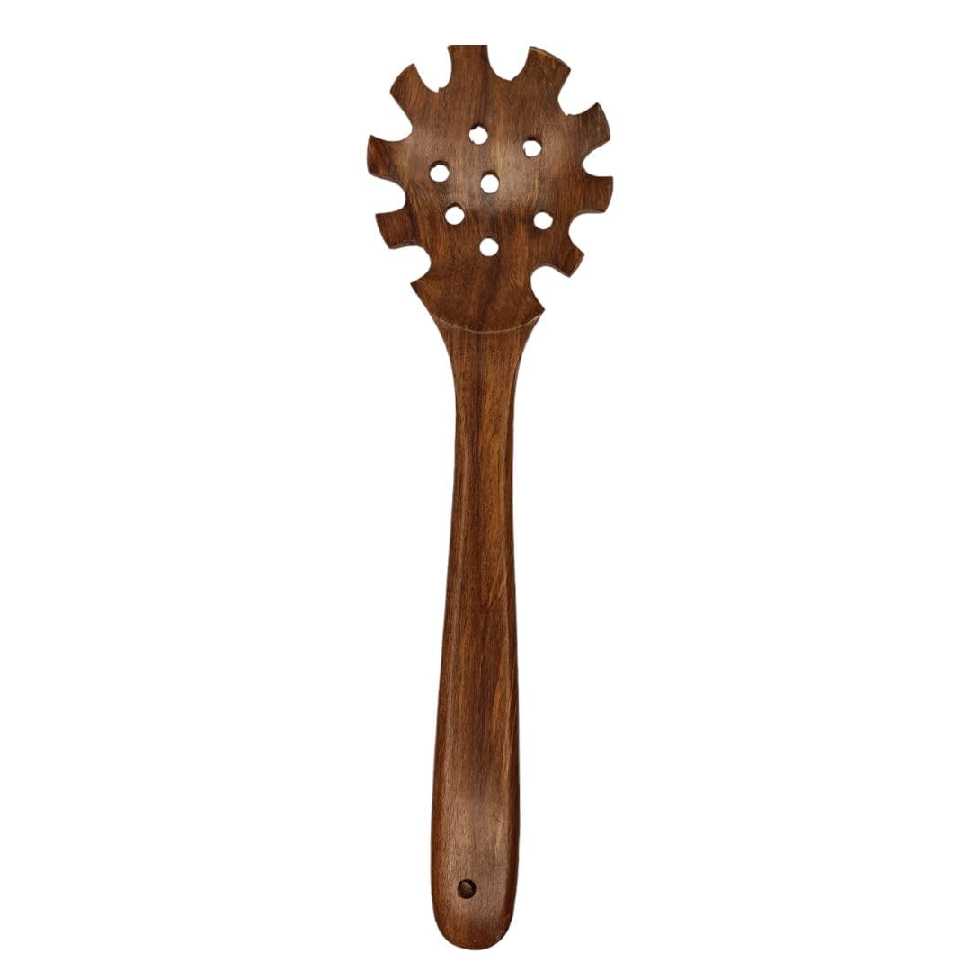 Wooded Home Non-Stick Wooden Spoons for Cooking and Kitchen Utensils Set Spatula, Turner, Slotted Spoon Kitchen Utensils - Flat Wooden Spatula Set for Mixing and Cooking Spoons (Pasta Spatula) (B0CV4BF5NW) Amazon Price History, Amazon Price Tracker