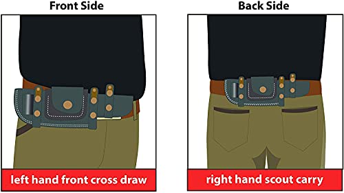 Gcs Handmade G10 Handle D2 Tool Steel Hunting Tracker Knife With Leather Sheath Full Tang Blade Designed For Hunting & Edc Gcs 171 Black #TOP6