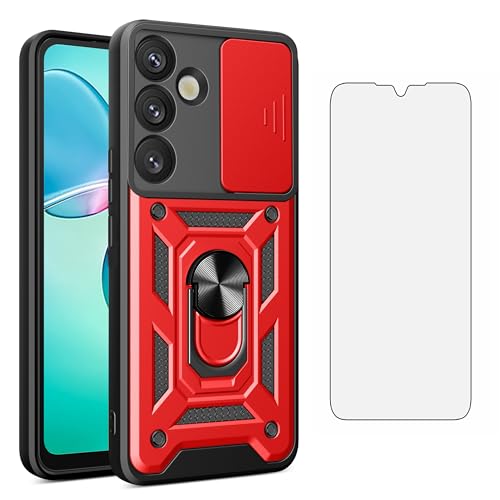 Housse armure Samsung S25 Plus avec béquille et protège-écran