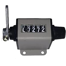 Small Reset Ratchet Counter, Compact, Dust and corrosion resistant, Easy to read figures, part # 0727215-001