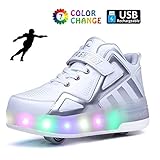 [How To Light] Sie Gehen Auf Der Straße, Die Schuhe Leuchten Automatisch, Erstaunliche LED-Sneakersohlen Leuchten In Farben, Der Akku Kann Nicht Ausgetauscht Und Aufgeladen Werden, Die Maximale Anzahl Der Blitzlichter Schätzt 3 Monate