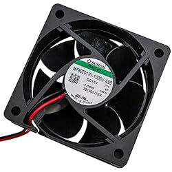 Ventilador 60X60 12V Fan Ventilador 12V 1,2W 60x60x20mm 39,1m³/h 33,5dBA ; Sunon MF60201V11000UA99