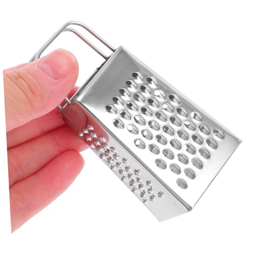 Rallador mini de acero inoxidable para queso, 2 piezas miniatura 4
