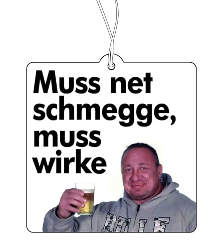 2x Markus Rühl – Muss Nicht Schmecken, Muss Wirken Duftbaum Auto Lustig, Duftspender, Tuning, Car Air Freshener, Duftanhänger Set