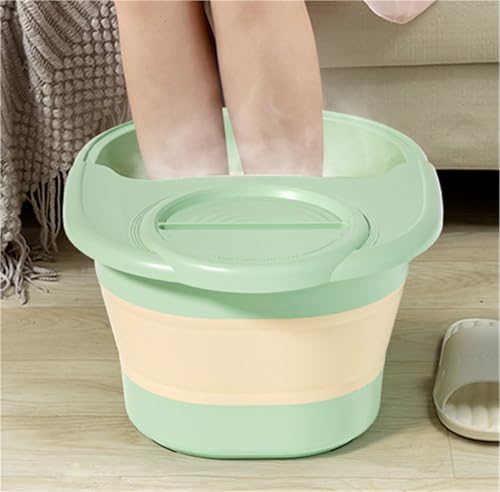 Bañera Plegable para Pies Verde con Tapa miniatura 4