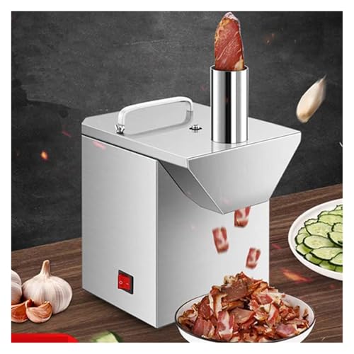 Picadora de verduras comercial automática de acero inoxidable