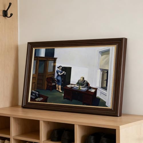 Impression sur toile de qualité supérieure Office at Night Hopper grand format