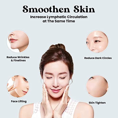 Roselynboutique Jade Face Roller Gua Sha Facial Tools - Face Massager Guasha Skin Care Tool For Men Women (Green W Jade Roller) #TOP3