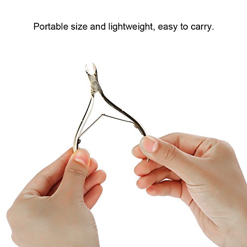 Nagelriemtrimmer Nagelriemschaar Roestvrij staal Dode huidschaar Nagel Manicure Gereedschap Nagelriemverwijderaar Schaar - Afbeelding 6