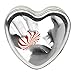Earthly Body Edible Heart Candles, Mint 4-Ounces