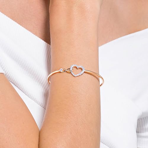Swarovski 5518869 Hyperbola Women'S Bangle Bracelet With A Rose-Gold Tone Plated Bangle thumb #4