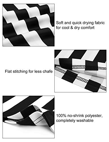 image for FitsT4 Sports FitsT4 Men's Black & White Stripe Referee Jersey Shirts/