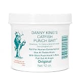 Danny King Catfish Punch Bait | 12oz Tub | Best Catfish Bait (Original)