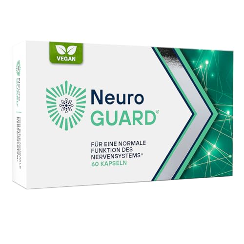 Neuro GUARD® | Für eine normale Funktion des Nervensystems | Für eine normale psychische Funktion | Monatspackung mit 60 Kapseln