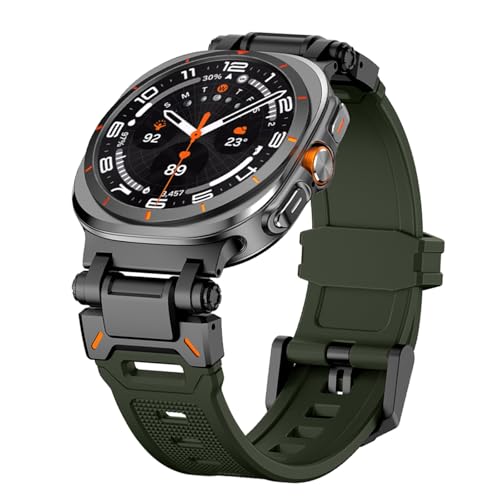 Bracelet metal Samsung Galaxy Watch Ultra 47mm DASEB en caoutchouc pour hommes