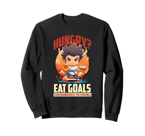HUNGRY? EAT GOALS THEN ROUNDHOUSE THE CRAVINGS �g���[�i�[