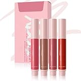 Lip Stain Marker Pen Set Unique Tip Hydrating Lip Tint & Precise Lip Liner Long Lasting Waterproof Matte Finish Moisturising Lightweight Lip Crayon for Natural Full Color Makeup