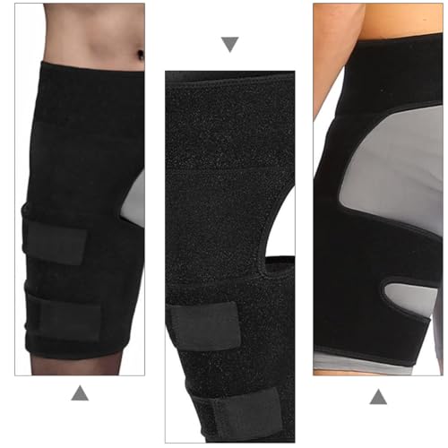 Cinturón de Protección para Ingles Ajustable y Soporte para Cadera Negro miniatura 3