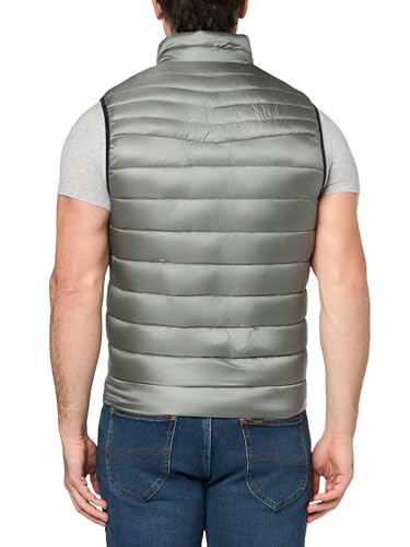 Image of BOSS Men's Lightweight Nylon Patch Logo Puffer Vest