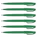 Produktbild Pentel Set 6 Stifte Filz Sign Pen S 520, Grün