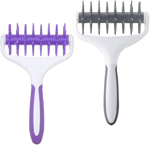 Miniatura 1 de Paquete de 2 perforadores de pizza profesional para masa de pizza, rodillo para pastelería, rodillo de masa para tartas